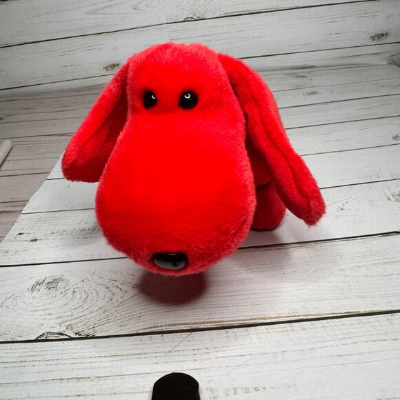 Ty Beanie Buddies Rover The Red Dog 12" Plush Stuffed Animal 1998 - Picture 2 of 9